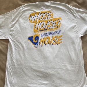 🏈Los Angeles Rams-SUPER BOWL CHAMPIONS UNISEX-WHOSE HOUSE? SHIRT